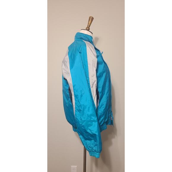 Vintage 90s Starter Florida Marlins Full Zip Hooded Windbreaker Jacket VTG Retro - Picture 2 of 10